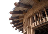 Antique Wood Roundhouse