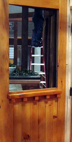 Reclaimed Wood Screen Door