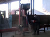 Milling Giant Mahogany Timber