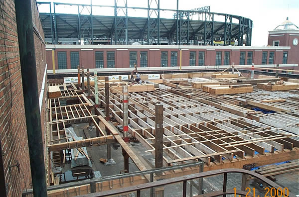 San Francisco Giants Building Constructed with Reclaimed Wood