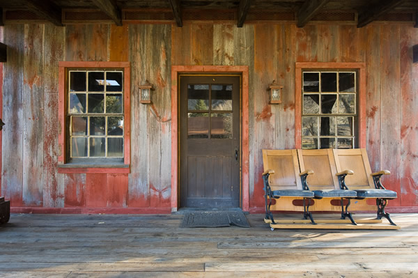 Wyoming Ranch Built With Reclaimed Wood Recycled Lumber Detail Image 3 - Reclaimed Wood Used in Commercial Construction