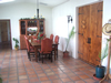 Foyer and Dining Room Area, Doors from Relaimed Wood, Dining Room Table Top from Reclaimed Wood 