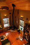 Garden Shed Made from Reclaimed Wood Boards