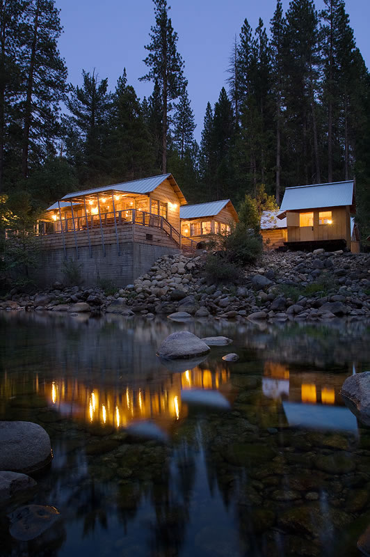 Photo 6 Yosemite Cabin Resoration by Sun Construction Oakhurst Ca with Reclaimed Wood Materials supplied by Crossroads Lumber North Fork Ca.